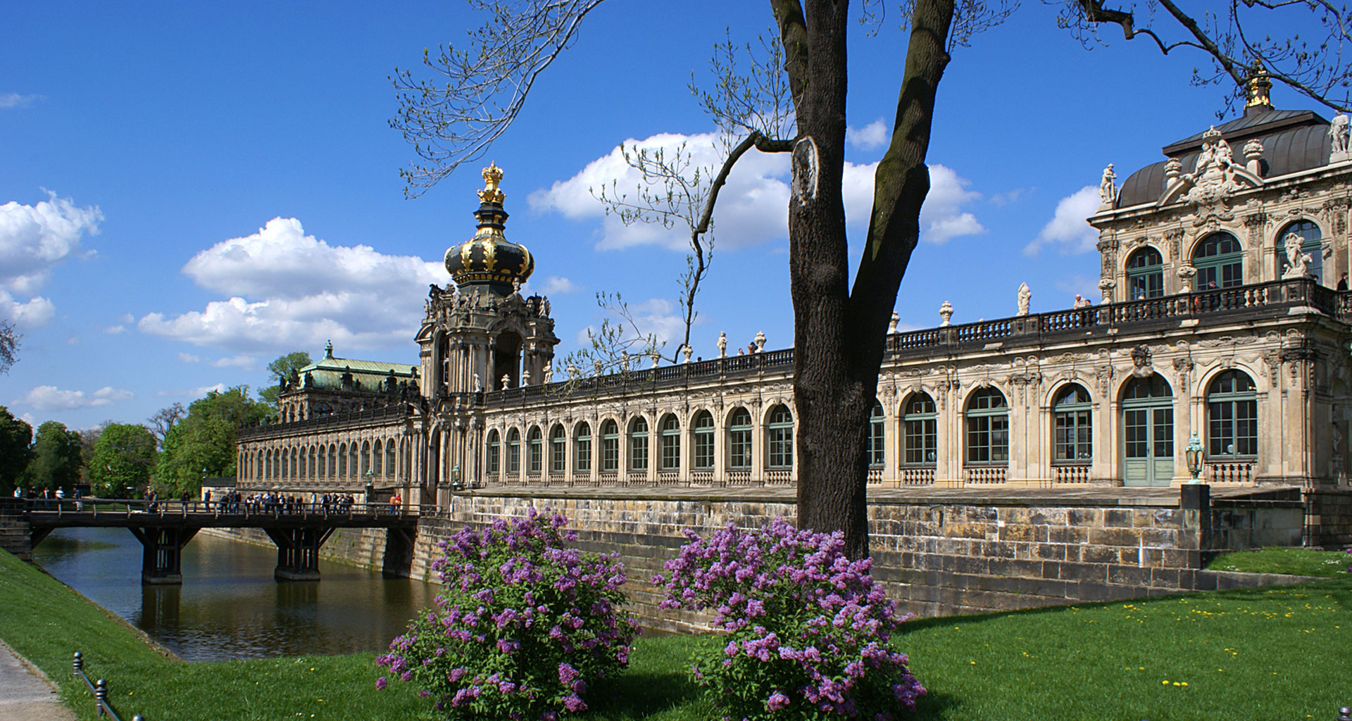 Blick auf Zwinger Dresden